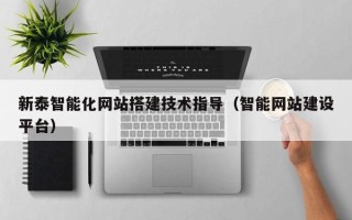 衢州新泰智能化网站搭建技术指导（智能网站建设平台）